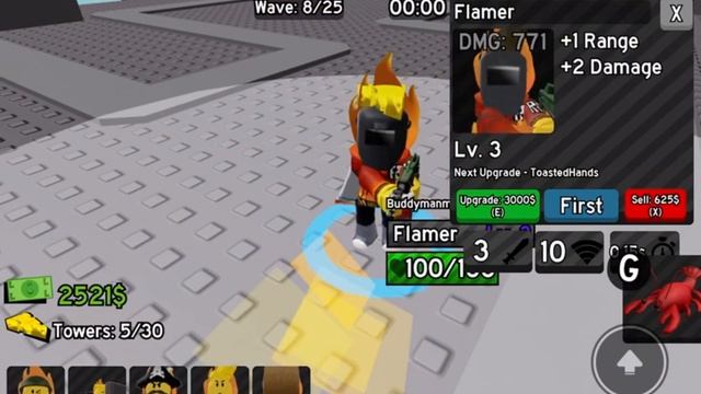 Reviewing flamer in lucas tower defense смотреть онлайн