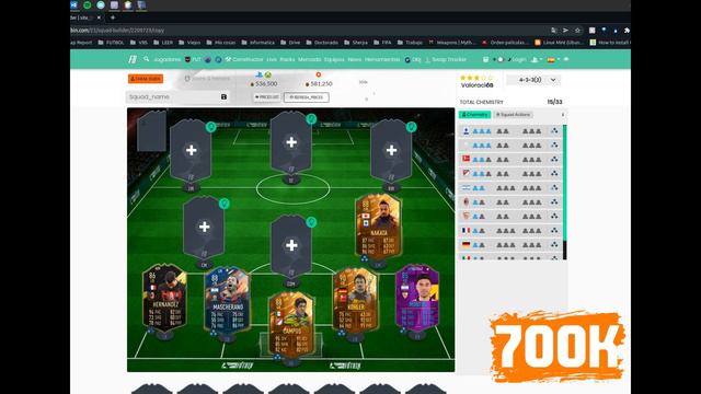 FIFA 23 BEST HIBRYD META TEAMS FIFA 23 100K 300K 500K 700K 1M 2M SQUAD BUILDER WITH AI #18 смотреть онлайн
