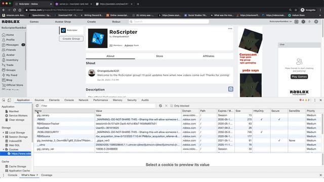 Roblox Scripting Tutorial: How to Script a Group Ranking Bot смотреть онлайн