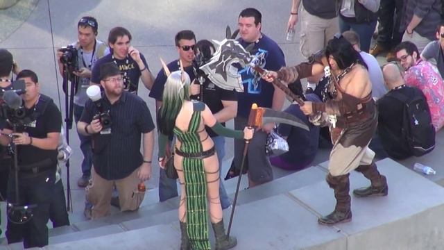 BlizzCon 2014 : Vue aérienne de public avant l'ouverture ! смотреть онлайн