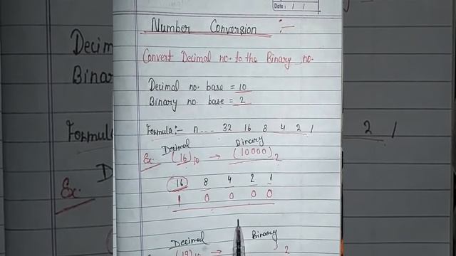 #numberconverstion #decimaltobinary convert decimal number to the binary number смотреть онлайн