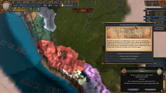 EU4 - Инки - 05 - Very Hard - (Europa Universalis IV, 1.28.3, A Sun God)