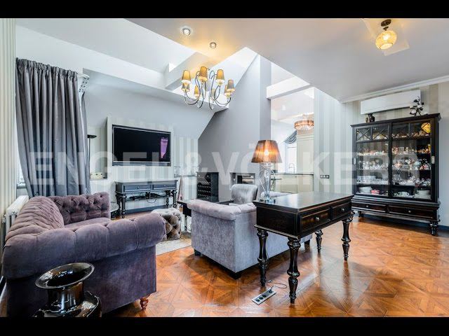 Engel&Volkers SPb: элитная недвижимость в центре — утонченный пентхаус в ЖК «Преображение» смотреть онлайн