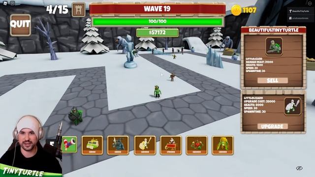 The NEW Little Lizard TOWER! - Roblox World Defenders смотреть онлайн