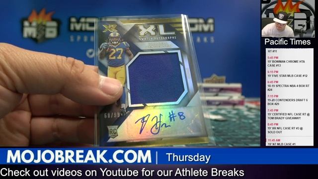 Random Team #3 - TB12 #7 2019 XR NFL 15 Box Case Break - 09.26.19 смотреть онлайн