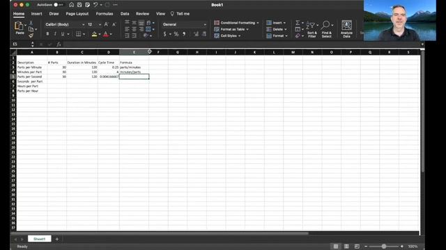 How to calculate cycle time in Excel смотреть онлайн
