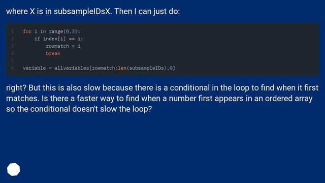 doing better than numpy's in1d mask function: ordered arrays? смотреть онлайн