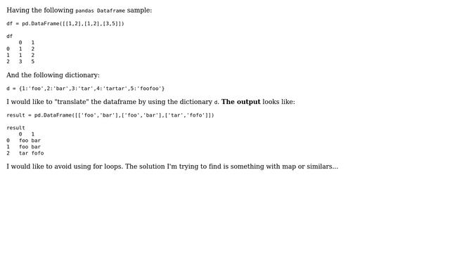 translate dataframe with dictionary in python смотреть онлайн