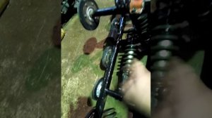 Самодельный снегоход с ДВС. к6а. Небольшие переделки снегодела Вавелева