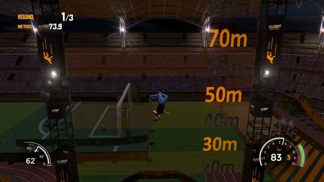 Flatout 4 Total Insanity HIGH JUMP HOW TO GET GOLD (100+ METRES) FLATOUT MODE смотреть онлайн