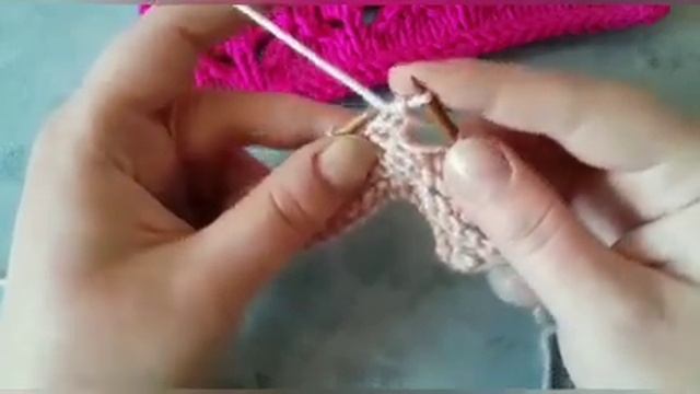 Узор спицами "Цветы вишни" + как связать две изнаночные вместе с наклоном влево и вправо. смотреть онлайн