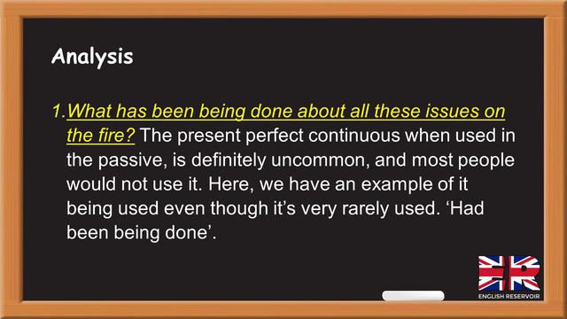 Present perfect continuous in the passive voice смотреть онлайн