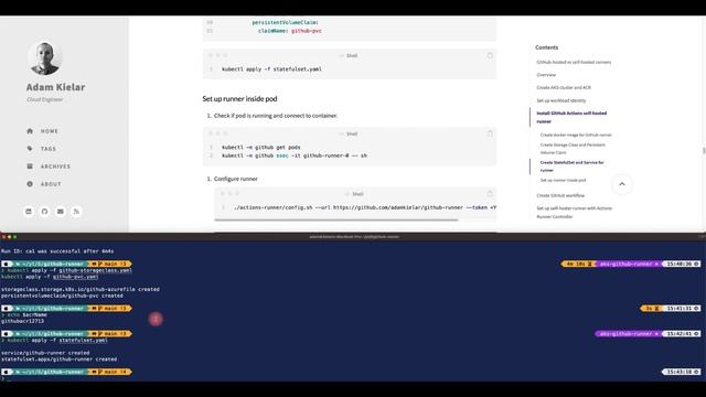 Run self-hosted CI/CD agents on Azure Kubernetes Service - Part 3 - GitHub Actions смотреть онлайн