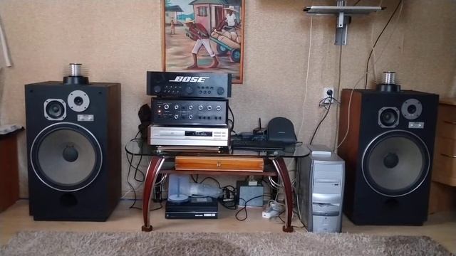 Pioneer hpm 150 & Sansui au 777 & Denon DCD1550G смотреть онлайн