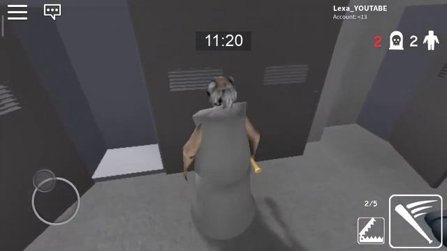 Играю за бабку Granny в роблокс. смотреть онлайн