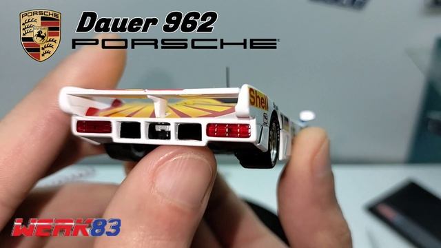Модель за 5€ в коробке за 15€ | обзор модели Dauer Porsche 962 1:43 Werk 83 | дорого - бюджетно ? смотреть онлайн