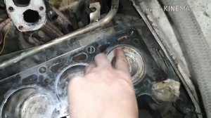 Замена прокладки гбц ваз 2106 Часть1