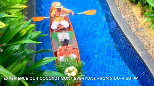 Coconut boat experience at JW Marriott Khao Lak Resort & Spa смотреть онлайн