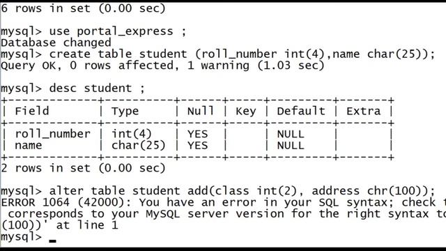 How to Add column and Modify column of Table || Lecture 3 || MySQL SERIES || CLASS 12 | Sumita Aror смотреть онлайн