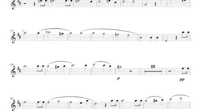 Moonlight Sonata, Alto Saxophone, PlayAlong смотреть онлайн