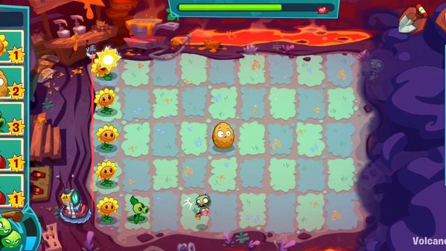 НОВАЯ ЛОКАЦИЯ "ЛАВА"🔥🧯Новые РАСТЕНИЯ+КАК СКАЧАТЬ [BETA] Plants vs Zombies 3 #4 смотреть онлайн