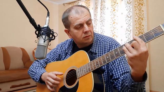 The Beatles - Yesterday (acoustic guitar cover song) смотреть онлайн