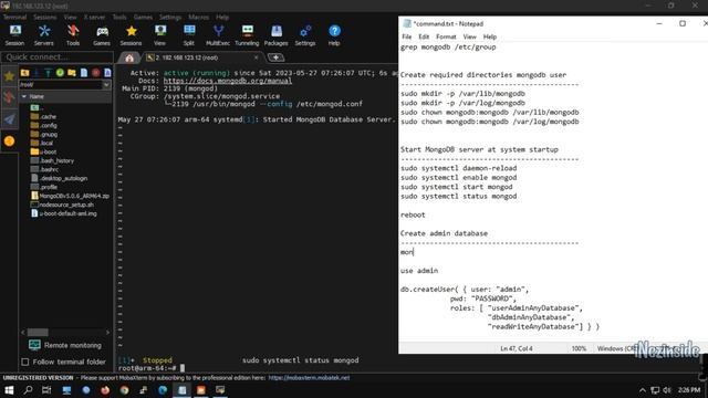 Install MongoDB 5.0.6 ARM64 on Armbian stb S905X Ubuntu 18.04 смотреть онлайн