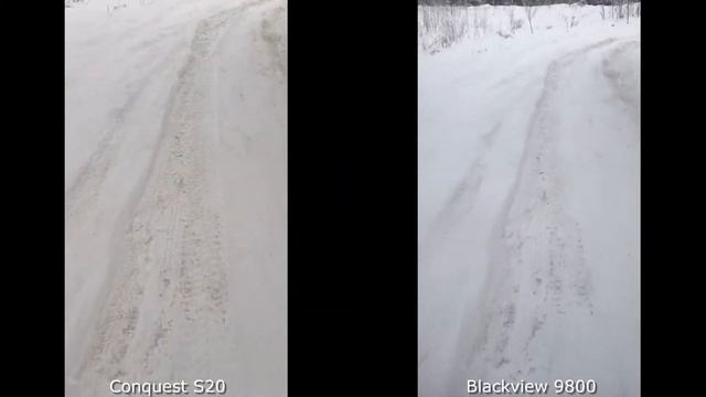 Conquest S20 vs Blackview 9800 тест камер смотреть онлайн