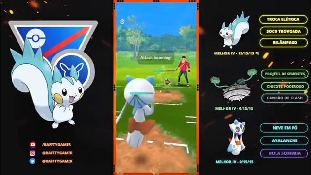 PACHIRISU NÍVEL 51 O ESQUILO LETAL NA GRANDE LIGA REMIX LEAGUE POKÉMON GO BATTLE LEAGUE SEASON 8 смотреть онлайн