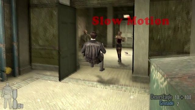 Max Payne 2 - Civilian Murder 2x - stunt bullet time HD смотреть онлайн