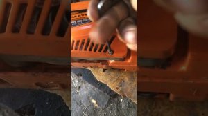 Выставляем зазор зажигание на бензопиле., 0,3мм