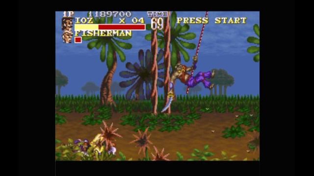 Super Nintendo (Snes) 16-bit The Pirates Dark Water Level 6