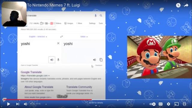 Mario Reacts To Nintendo Memes 7 ft. Luigi REACTION (Link to original video in the description) смотреть онлайн