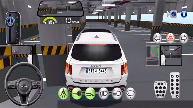 New Kia Sorento SUV Parking Practice Driving Gameplay - 3D Driving Class Simulation смотреть онлайн