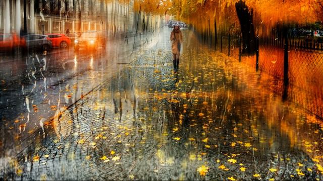 "Осень", "За черту" (А. Митина, читает Елена Феоктистова) смотреть онлайн