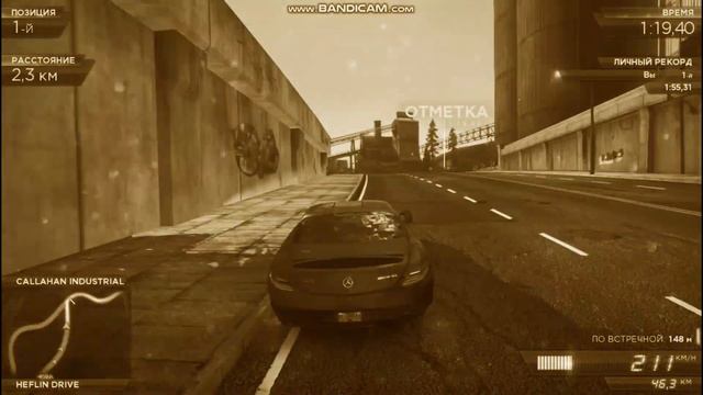 SHAHMEN-Mark.Дрифт на Mersedes-benz SLS AMG.NFS Most Wanted 2012 смотреть онлайн