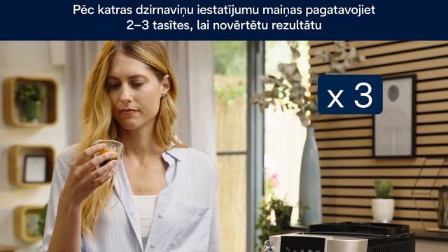 Kā noregulēt kafijas dzirnaviņas De’Longhi Magnifica Start kafijas automātā? смотреть онлайн