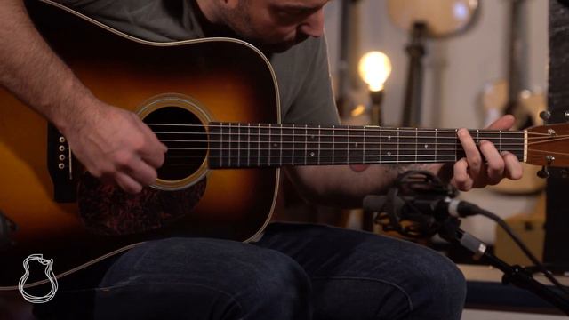 Martin D-28 Golden Era Shade Top, Brazilian Rosewood & Red Spruce demo смотреть онлайн