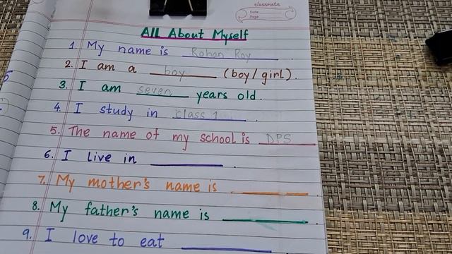 Who Am I#All About Myself👨🎓👩🎓👨🏫👩🏫#EVS Worksheets Class 1@Easy Wise Learning смотреть онлайн