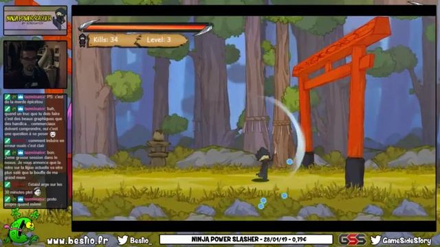 NINJA POWER SLASHER - Découverte смотреть онлайн