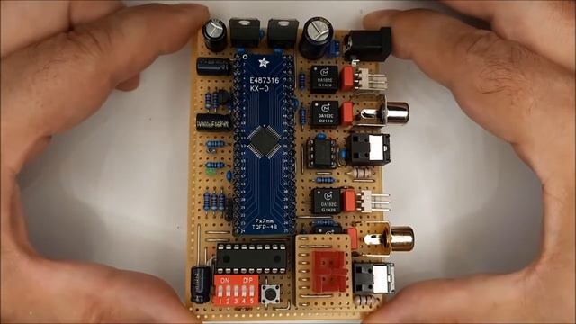 SRC4392 Sample Rate Converter [3x1 Inputs zu 1x3 Outputs] auf Lochraster смотреть онлайн