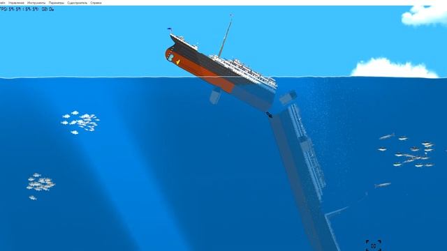 играю в (Floating Sandbox) часть 3