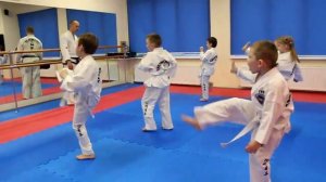 Тхэквондо дети 5-7 лет СК "Перспектива" инструктор Сёмкин Илья Вмкторович