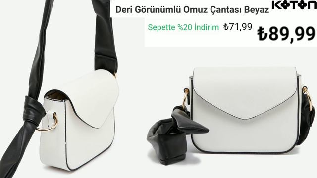 KOTON İNDİRİMLERİ | KOTON BAYAN ÇANTA | SEPETTE 20 İNDİRİM | Koton Alışverişi смотреть онлайн