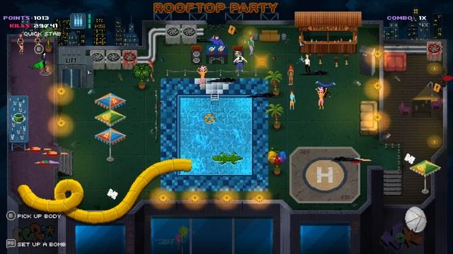 Party Hard Walkthrough | Pool Party | Level 9