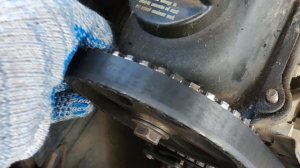 Замена нижней крышки ремня ГРМ в Ауди 80 на моторе ABT 2.0