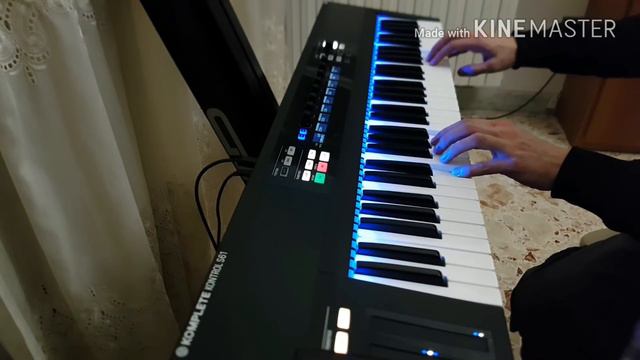 Rammstein - Rein Raus all samples and sounds on keyboard смотреть онлайн