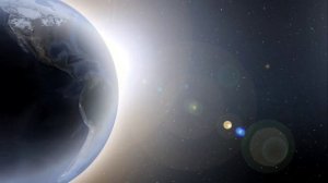 EARTH Planet/solar system/4k ultra HD video/Earth moving with caming music