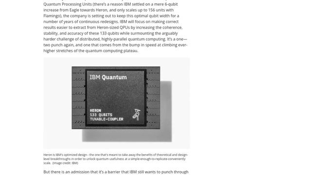 IBM Unveils 133-qubit Heron Quantum Processing Unit at Quantum Summit 2023 смотреть онлайн