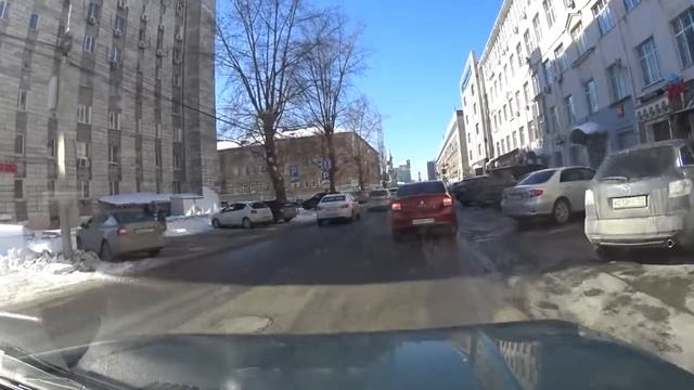 Везу груз через центр г.Пермь.Небольшая экскурсия. смотреть онлайн